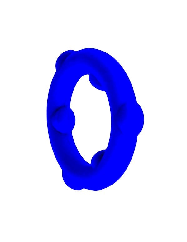 OXBALLS SPINNER SILICONE C-RING ALT1 view Color: BL