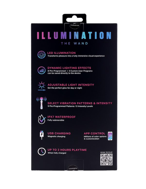 ILLUMINATION - THE WAND MASSAGER ALT7 view Color: MC