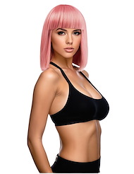 Alternate back view of PLEASURE WIGS PREMIUM - KRISTEN