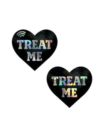 TREAT ME HEART TAP-TO-TIP SMART PASTIES - CTM-HRT-DOM-NFC-04208