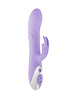Additional PURPLE view of product EVOLVED SPINDERELLA RABBIT VIBRATOR WITH ROTATING BEADS with color code PR