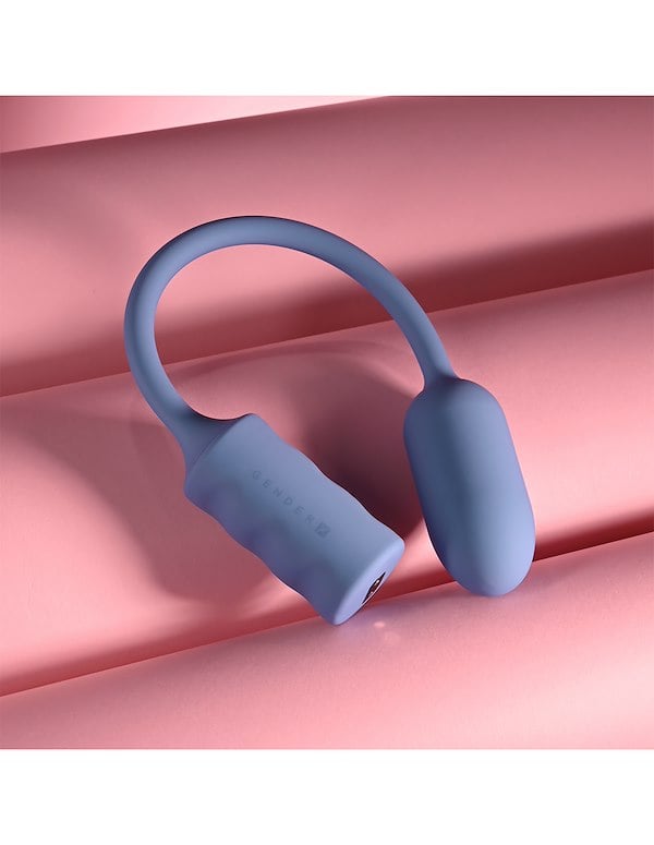 GENDER X EGG-STREME EXTERNAL & INTERNAL STIMULATOR ALT2 view Color: BL