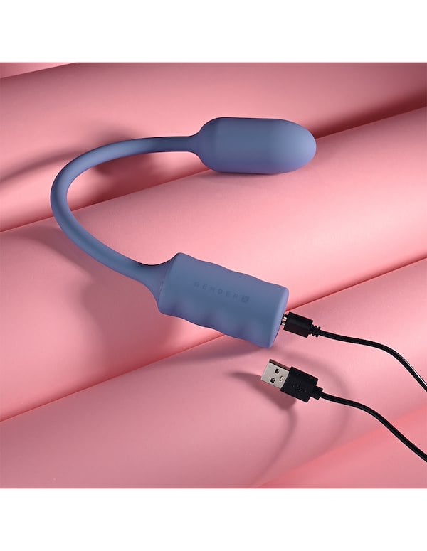 GENDER X EGG-STREME EXTERNAL & INTERNAL STIMULATOR ALT6 view Color: BL
