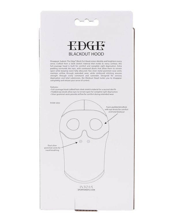 EDGE BLACKOUT HOOD ALT10 view Color: BK
