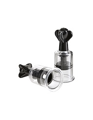 Front view of FETISH FANTASY SUPER SUCKERS T-CUP NIPPLE PUMP