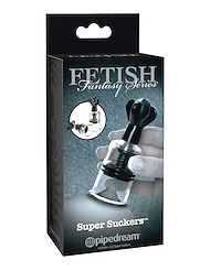 Alternate back view of FETISH FANTASY SUPER SUCKERS T-CUP NIPPLE PUMP