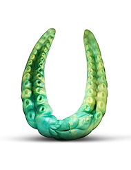 Alternate front view of CREATURE COCKS DUAL KRAKEN SILICONE DOUBLE DONG