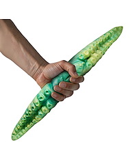 Alternate back view of CREATURE COCKS DUAL KRAKEN SILICONE DOUBLE DONG