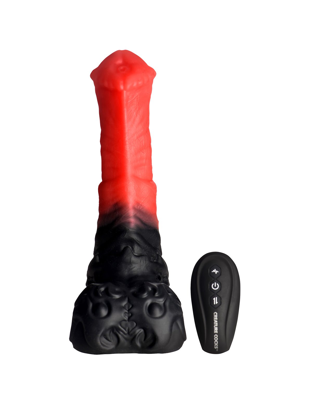 alternate image for CREATURE COCKS ULTIMATE CENTAUR THRUSTING & VIBRATING SILICONE DILDO