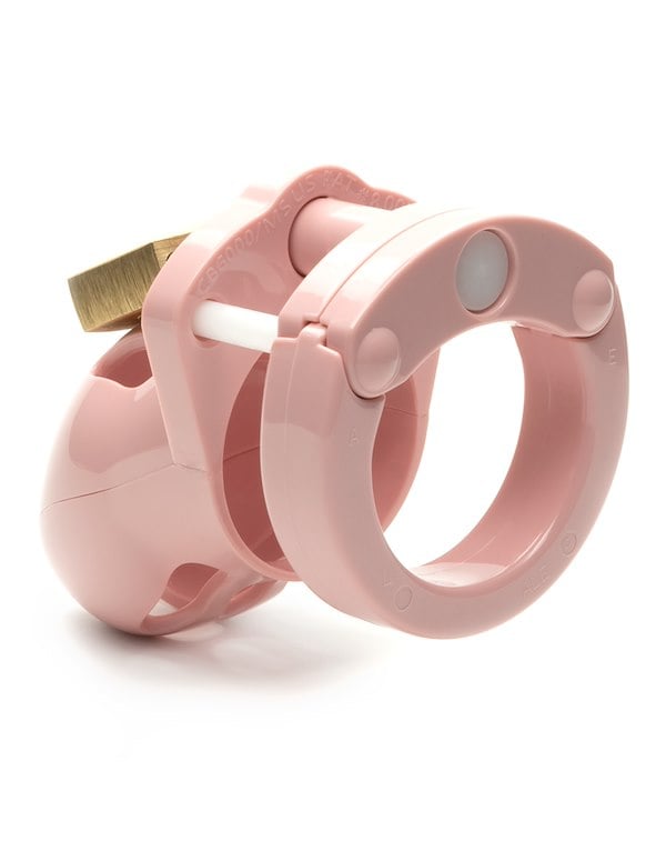 MR. STUBB CHASTITY KIT - 1.75 PINK CAGE ALT1 view Color: PK