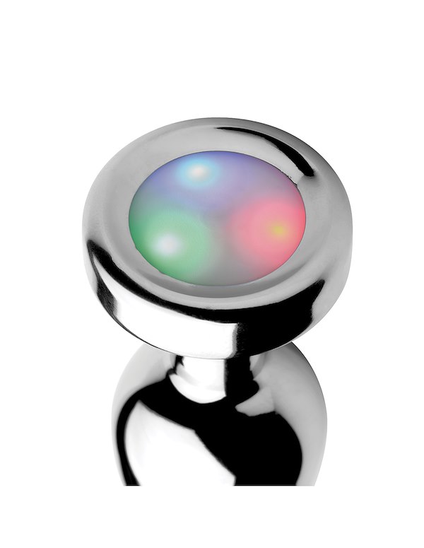 BOOTY SPARKS LIGHT UP ANAL PLUG - SMALL ALT6 view Color: SL