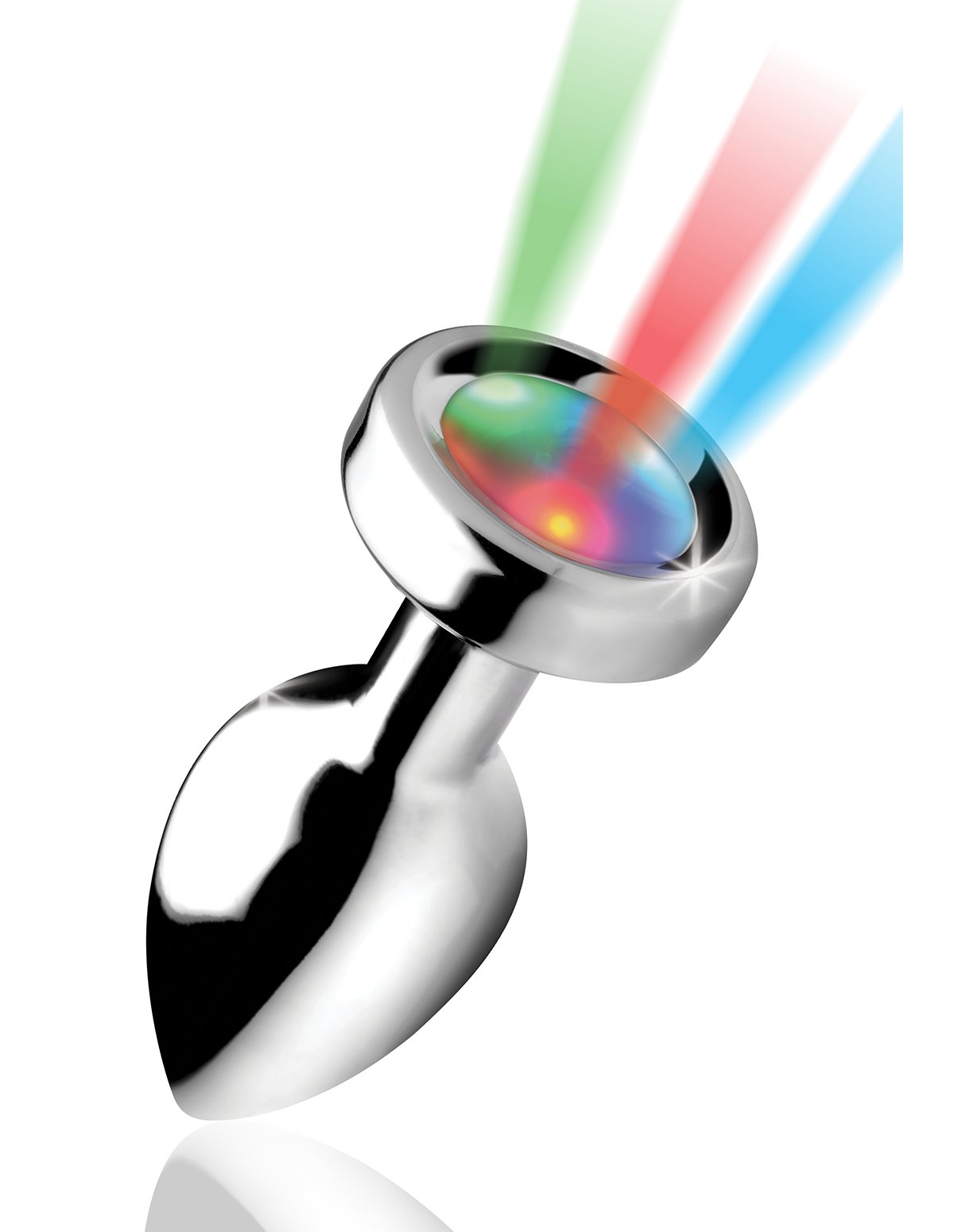 alternate image for BOOTY SPARKS LIGHT UP ANAL PLUG - SMALL