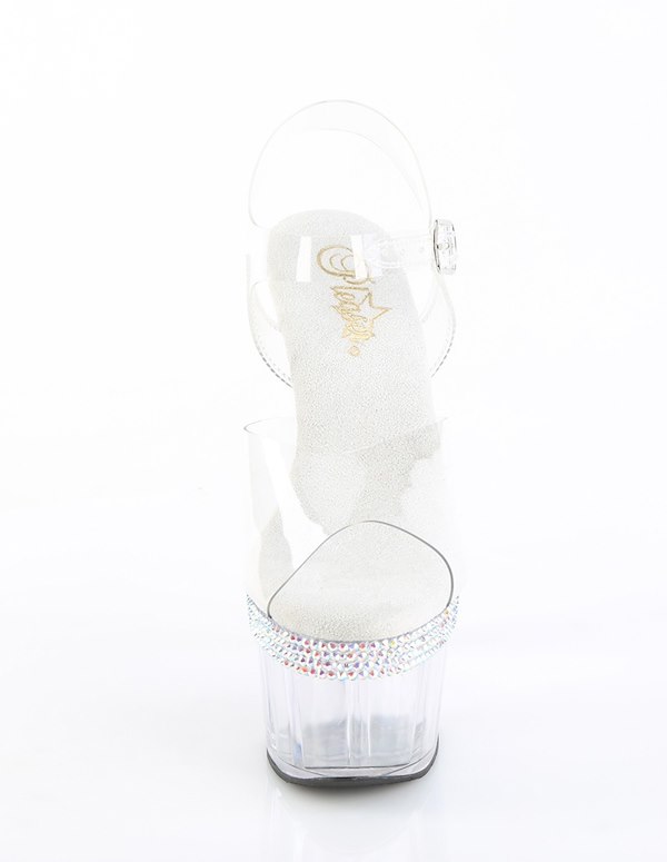 SABRINA RHINESTONE ENCRUSTED 7 PLATFORM ALT4 view Color: CL