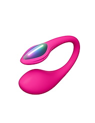 Alternate front view of LOVENSE LUSH MINI EGG VIBRATOR