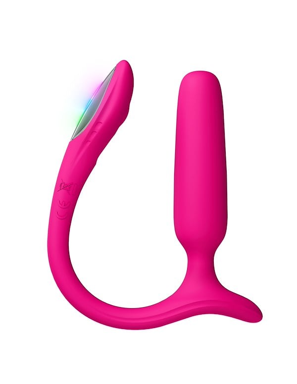 LOVENSE LUSH ANAL VIBRATING PLUG ALT2 view Color: PK