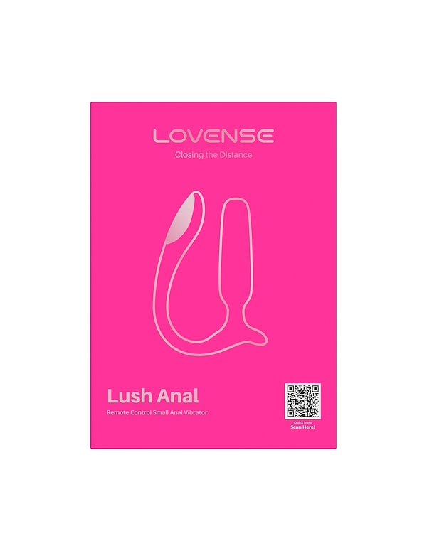 LOVENSE LUSH ANAL VIBRATING PLUG ALT5 view Color: PK