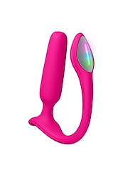 Alternate front view of LOVENSE LUSH ANAL VIBRATING PLUG