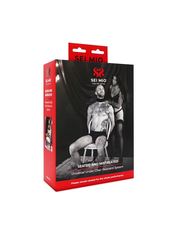 SEI MIO - SEATED AND MISTREATED - UNDER CHAIR RESTRAINT SYSTEM ALT1 view Color: BK