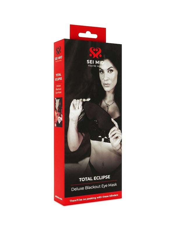 SEI MIO - TOTAL ECLIPSE- DELUXE BLACKOUT MASK ALT1 view Color: BK