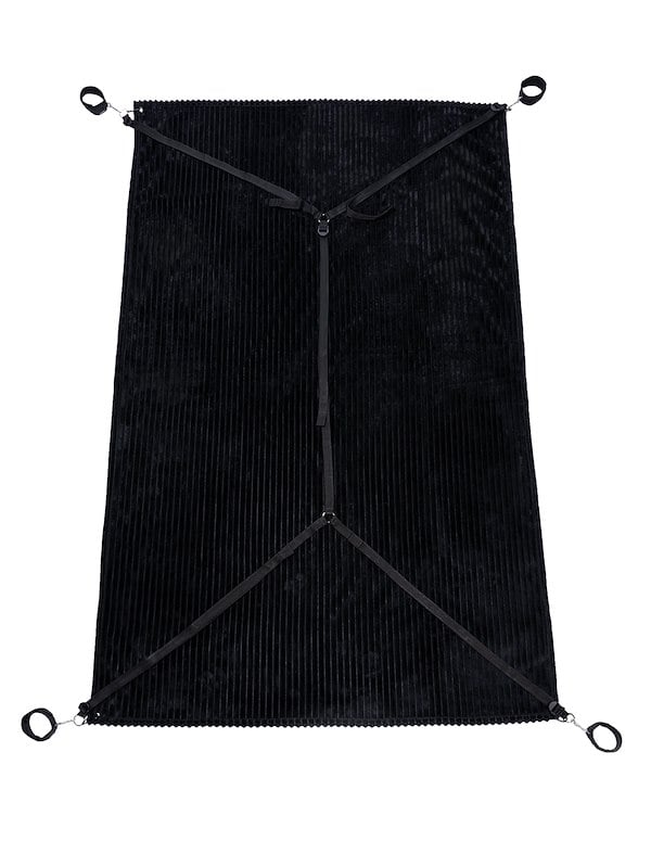 SPORTSHEETS SIGNATURE WATERPROOF BLANKET ALT1 view Color: BK