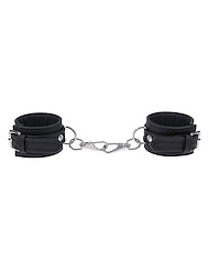 Additional ALT2 view of product SPORTSHEETS SIGNATURE MIDNIGHT MUSE HANDCUFFS with color code BK