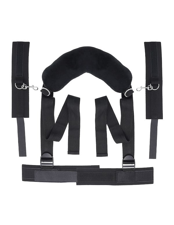 SPORTSHEETS SIGNATURE SEX SLING ALT1 view Color: BK