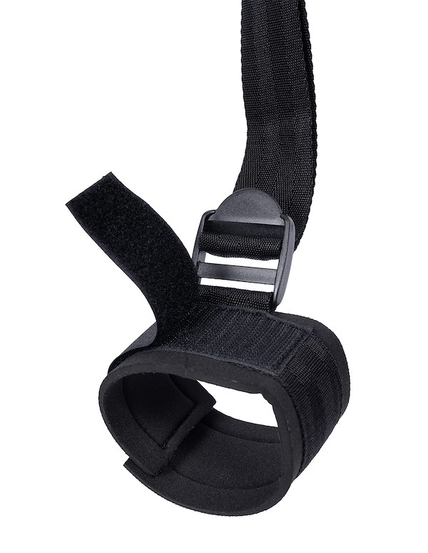 SPORTSHEETS SIGNATURE SEX SLING ALT4 view Color: BK