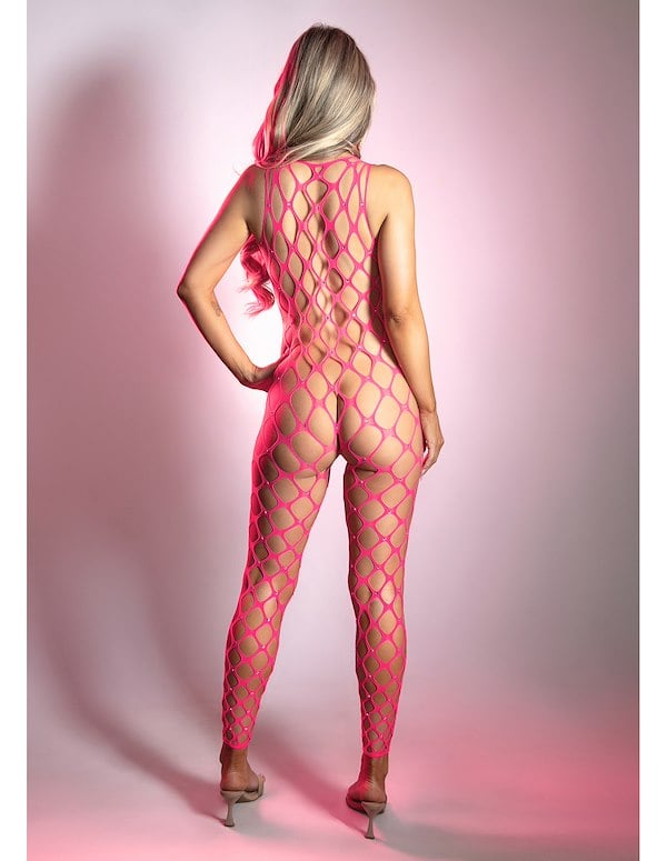 WANT IT ALL REVERSIBLE RHINESTONE BODYSTOCKING WITH PASTIES ALT2 view Color: NP