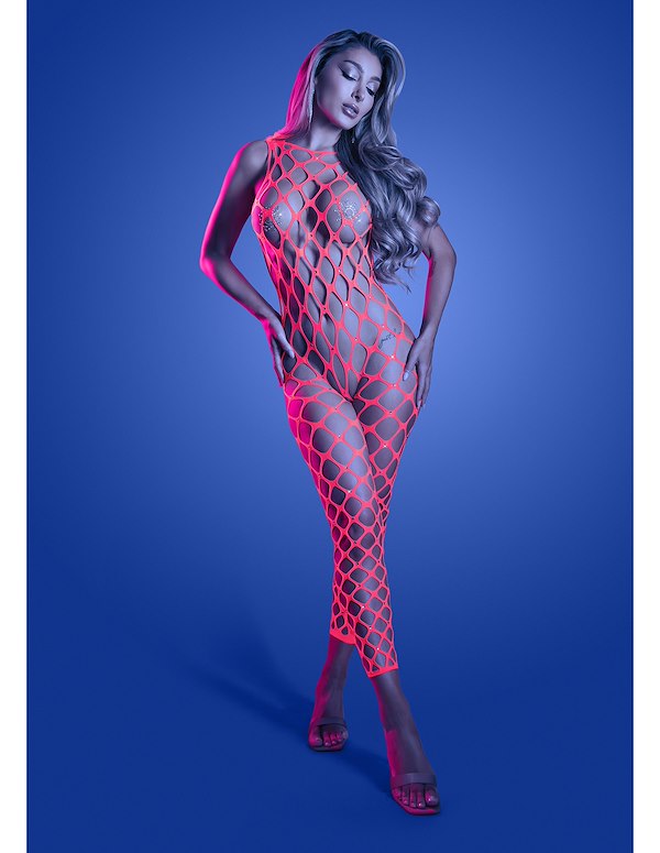WANT IT ALL REVERSIBLE RHINESTONE BODYSTOCKING WITH PASTIES ALT3 view Color: NP