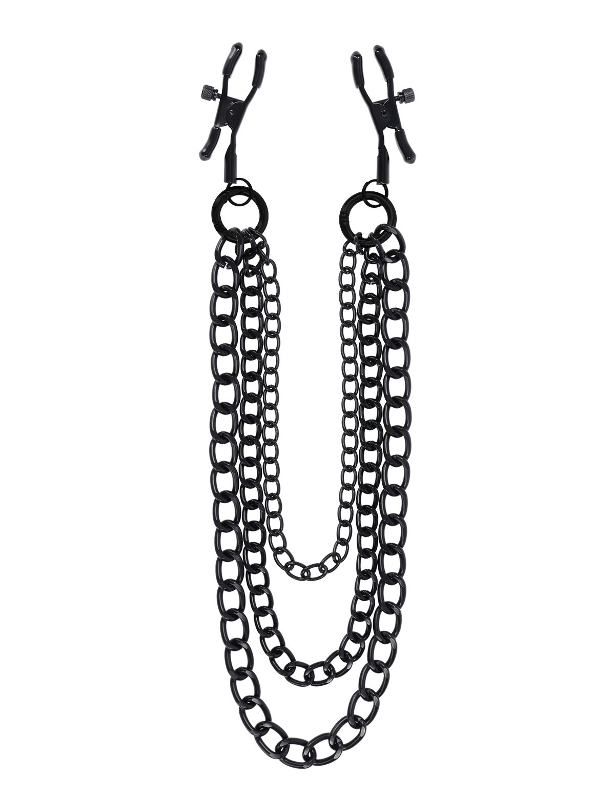 alternate image for SPORTSHEETS SIGNATURE MIDNIGHT MUSE EXCHANGEABLE NIPPLE CLAMPS