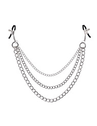 Alternate back view of SPORTSHEETS SIGNATURE EXCHANGEABLE NIPPLE CLAMPS