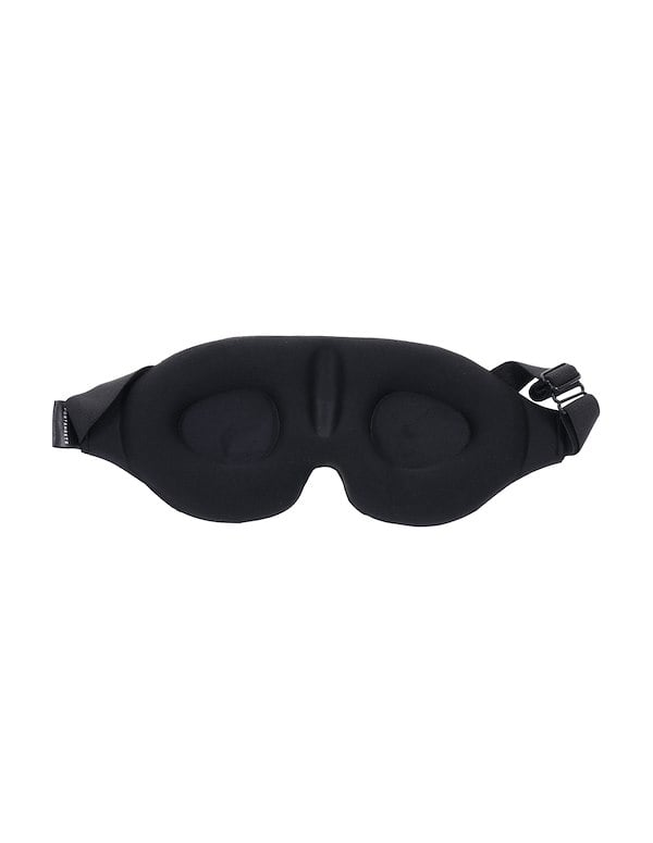 SPORTSHEETS SIGNATURE TWILIGHT TEASE BLACKOUT BLINDFOLD ALT1 view Color: BL