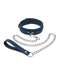 Alternate back view of SPORTSHEETS SIGNATURE TWILIGHT TEASE COLLAR & LEASH