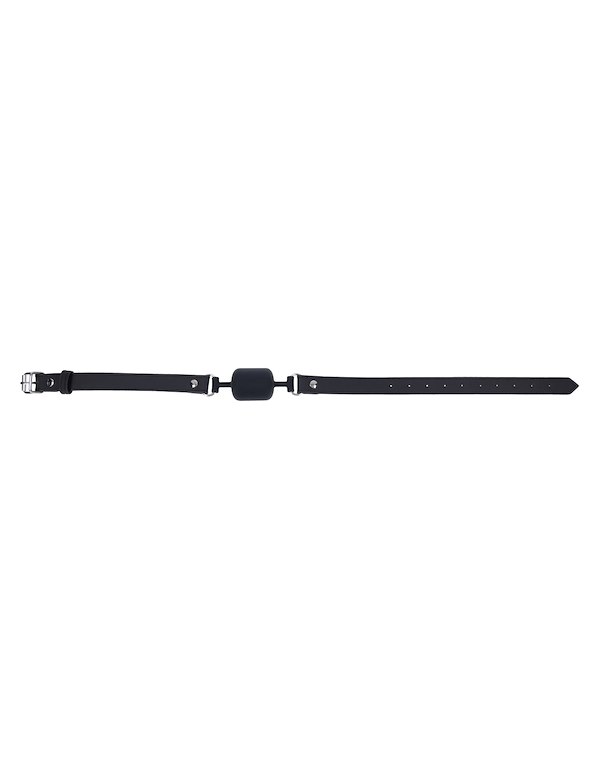 SPORTSHEETS SIGNATURE MIDNIGHT MUSE BARREL GAG ALT4 view Color: BK
