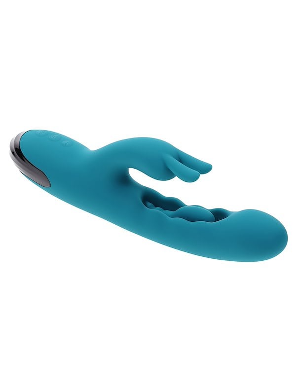 EVOLVED BUNNY TAPPER G-SPOT AND CLITORAL STIMULATOR ALT1 view Color: TL
