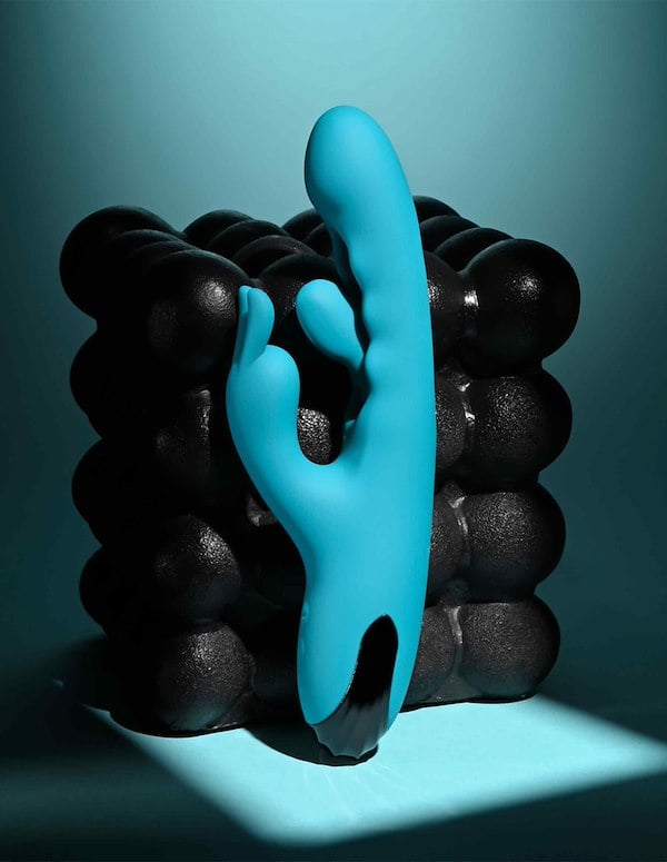 EVOLVED BUNNY TAPPER G-SPOT AND CLITORAL STIMULATOR ALT8 view Color: TL