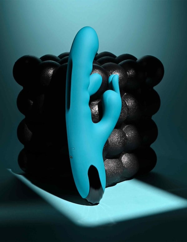 EVOLVED BUNNY TAPPER G-SPOT AND CLITORAL STIMULATOR ALT9 view Color: TL