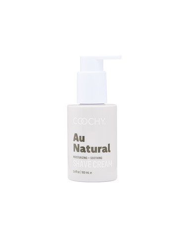 COOCHY SHAVE CREAM - AU NATURAL 3.4 OZ - COO1101-03-03039