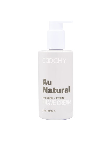 COOCHY SHAVE CREAM - AU NATURAL 8 OZ - COO1101-08-03039