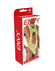 Additional ALT2 view of product ENVY BARE SUNSHINE MESH SINGLET with color code YW