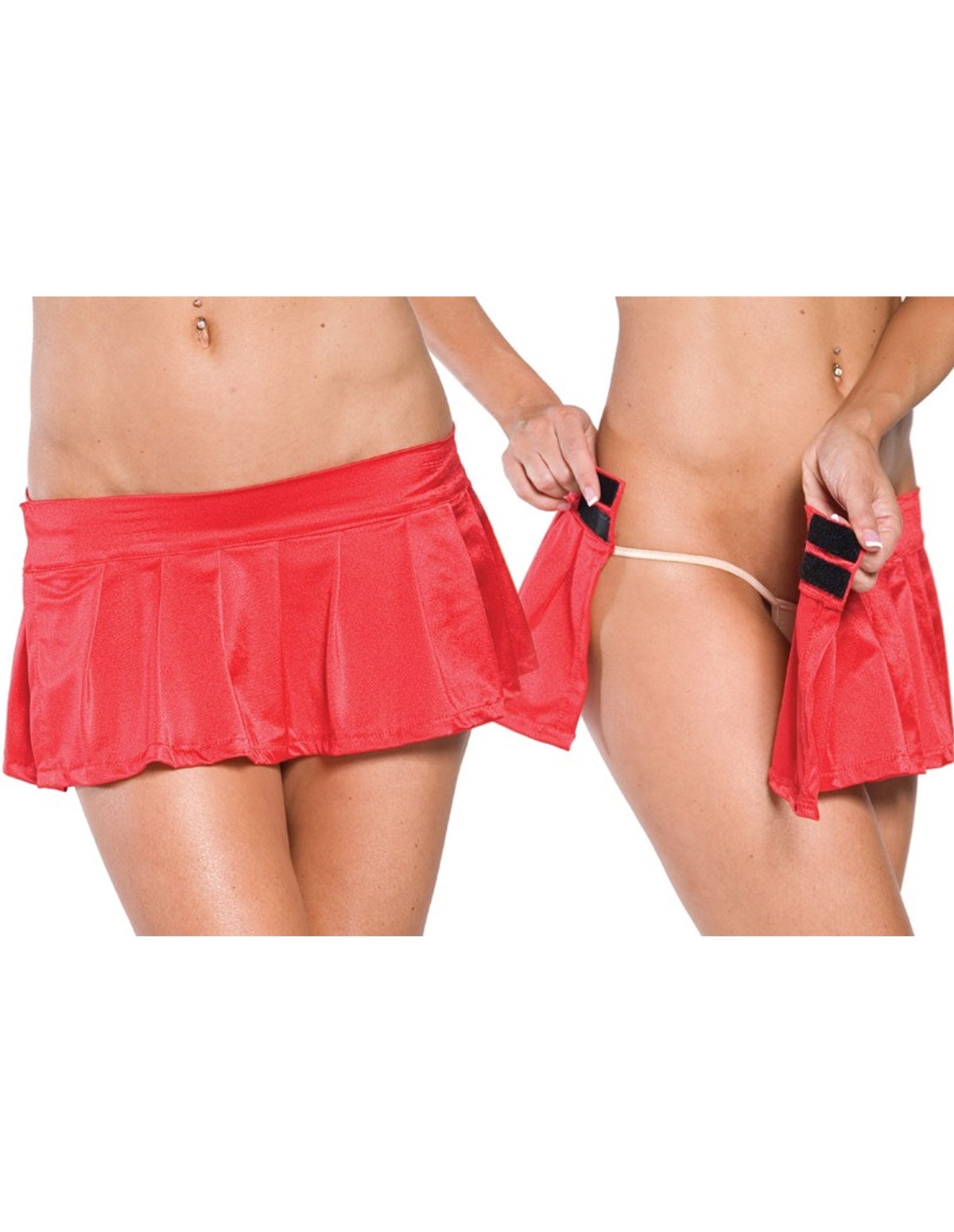 alternate image for Velcro Pleat Skirt