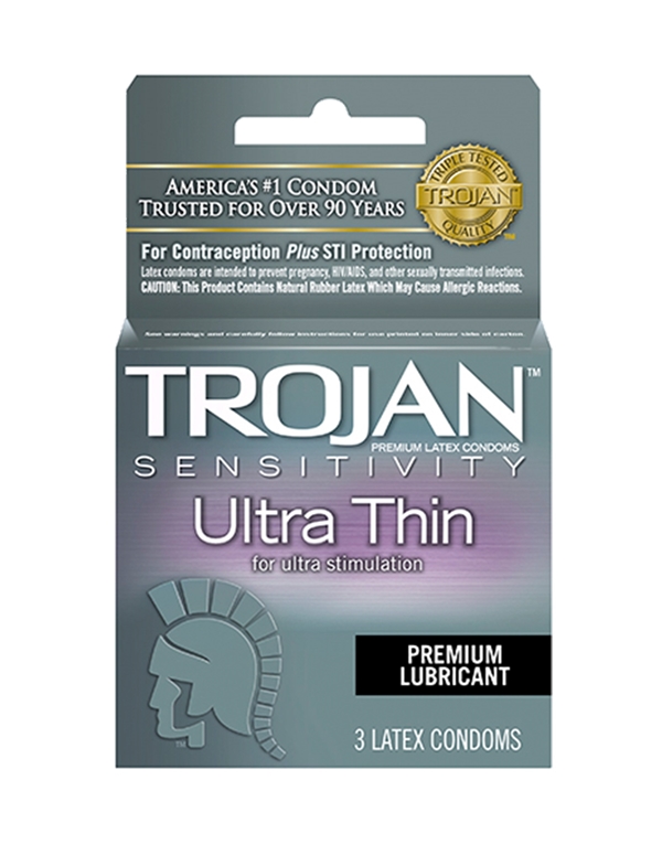 Trojan 3Pk Ultra Thin default view Color: NC