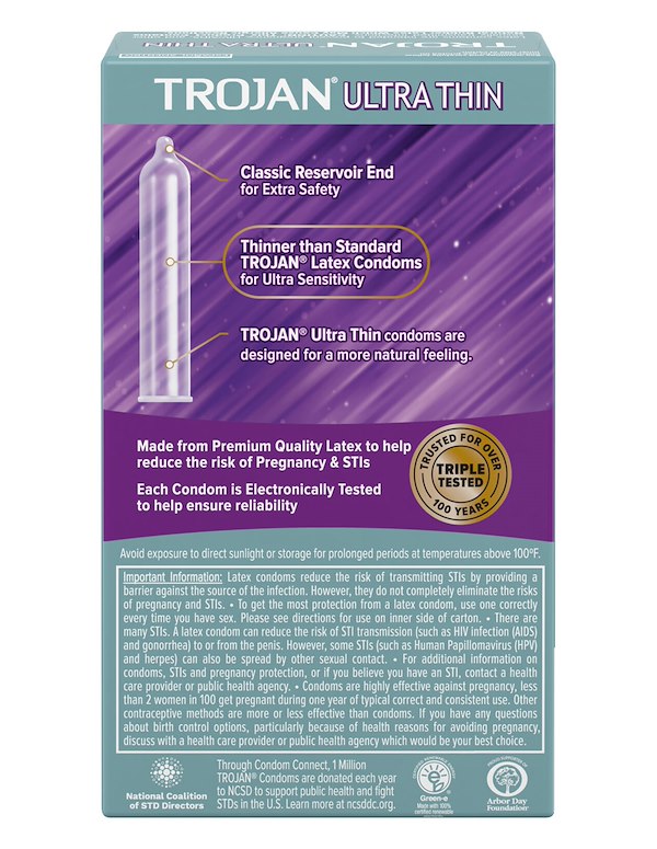 TROJAN ULTRA THIN 12PK ALT1 view Color: NC