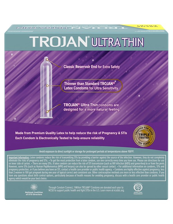 TROJAN ULTRA THIN 36PK ALT1 view Color: NC