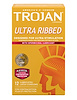 Additional NO COLOR view of product TROJAN ULTRA RIBBED 12PK with color code NC
