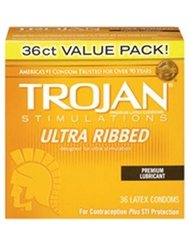 Additional  view of product TROJAN ULTRA RIBBED 36PK with color code NC