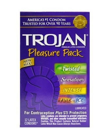 Trojan 12Pk Pleasure Pack default view Color: NC