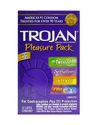Additional  view of product TROJAN 12PK PLEASURE PACK with color code NC