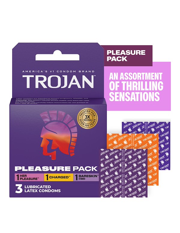 TROJAN PLEASURE PACK 3PK ALT2 view Color: NC