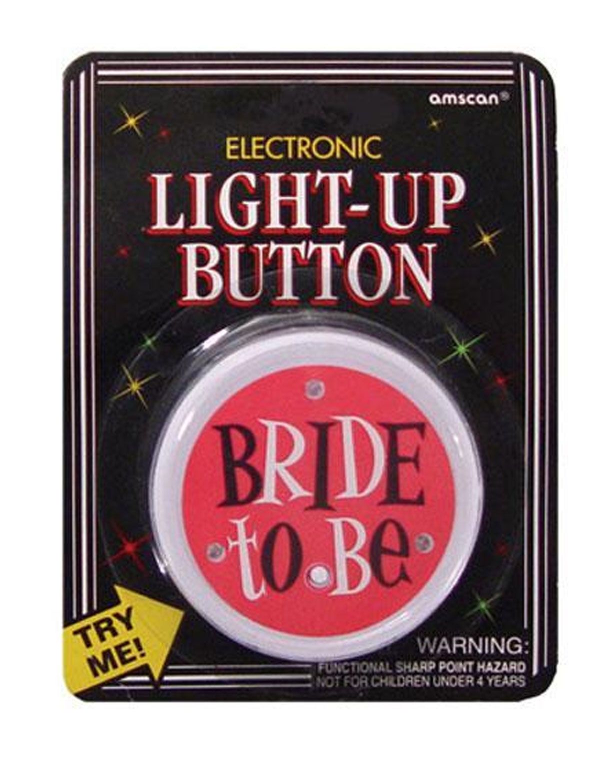 alternate image for Bride To Be Flashing Button